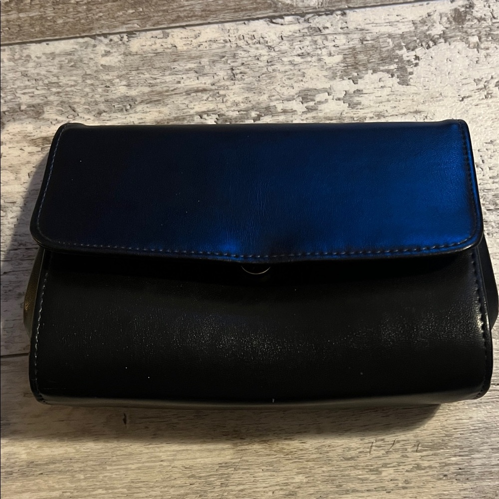 Chic Black and Blue Women's Clutch